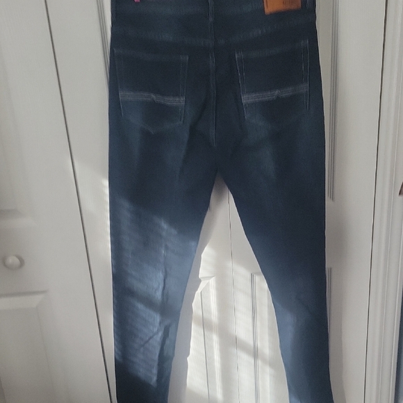 Men's Dark Blue Jeans - Picture 6 of 7